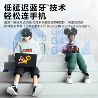 罗技(Logitech)G435无线游戏耳机麦克风头戴式 蓝牙耳机 电竞耳机 电脑耳机耳麦 蓝色