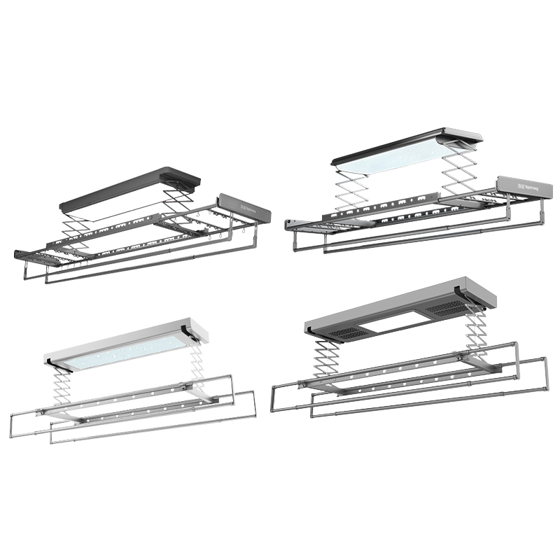 (免费安装)顶固电动晾衣架出样4件套餐P37+T90MAX+P35+T80Max+发光灯箱4个
