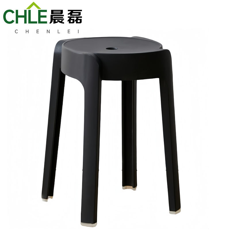 晨磊 塑料凳 A03(黑色) 个高清大图