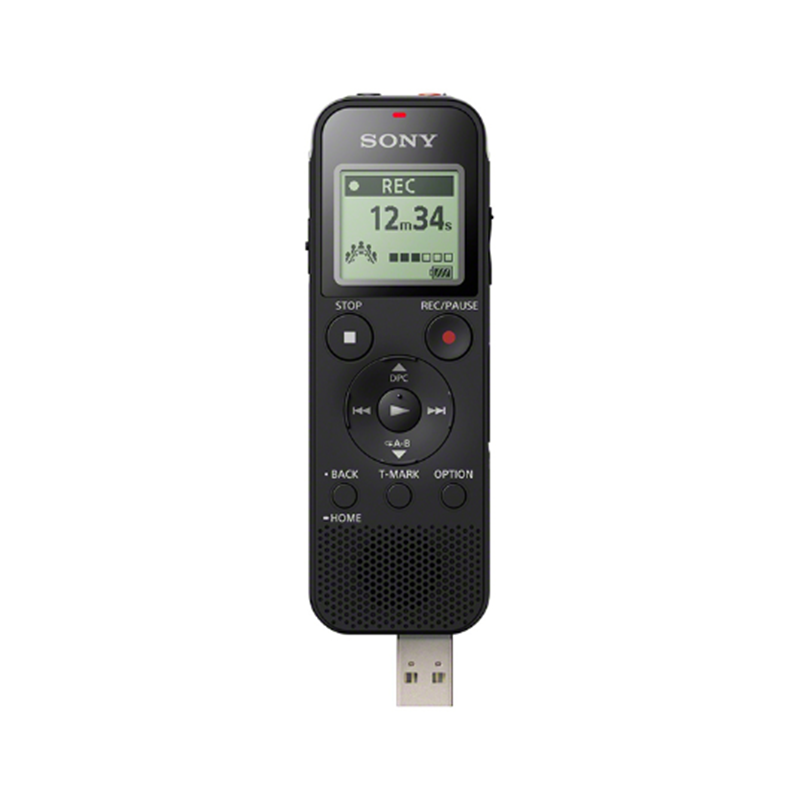 索尼(SONY)录音笔ICD-PX470 4GB 支持PCM线性录音 便携式学习商务采访 专业大直径扬声器 DMS