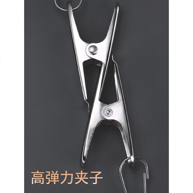 多夹子晾衣架铝合金家用凉神器挂内衣的挂钩架子袜多功能晒袜子夹