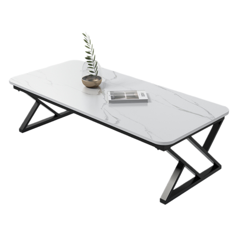 伟樽岩板茶几120*60*60cm张高清大图