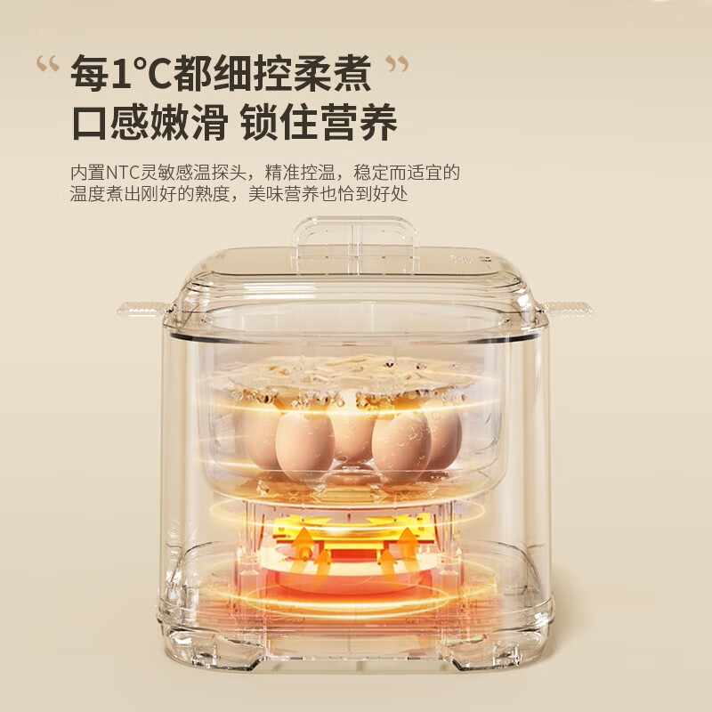 HYUNDAI(韩国现代)家用智能液体加热器(煮蛋器) NE-250A高清大图