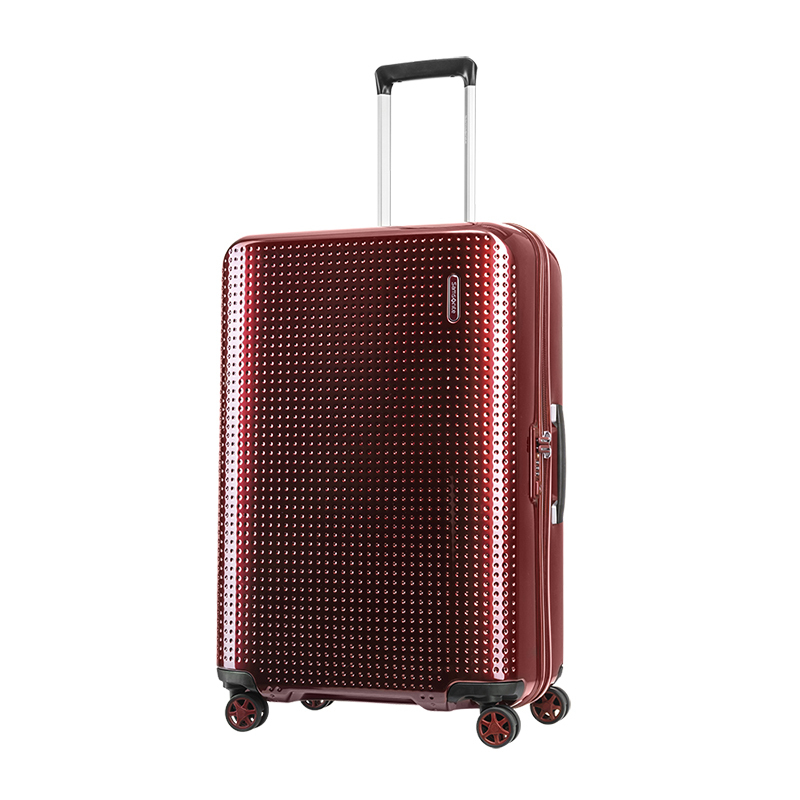 新秀丽(samsonite) AG2*50001 四轮拉杆箱 55/20-宝红色 PC 360×250×550mm