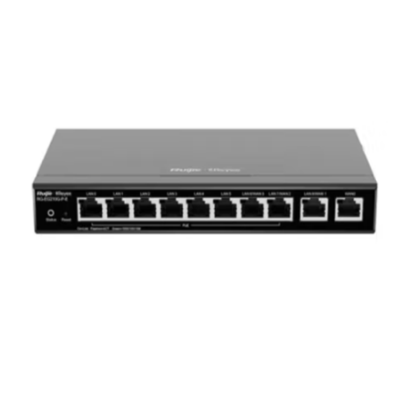 锐捷 8口全千兆POE网关企业级路由器 RG-EG210G-P-E 货期5-10天