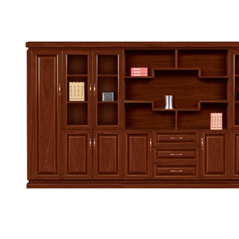 大央文件柜S3D-10 4490W*430D*2200H 书架落地置物架客厅家用靠墙收纳柜子储物柜办公室文件柜简易书高清大图