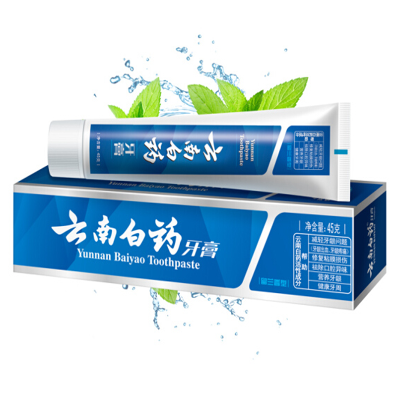 云南白药牙膏 留兰香型45g /支