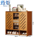 荺炬鞋柜三门6层个