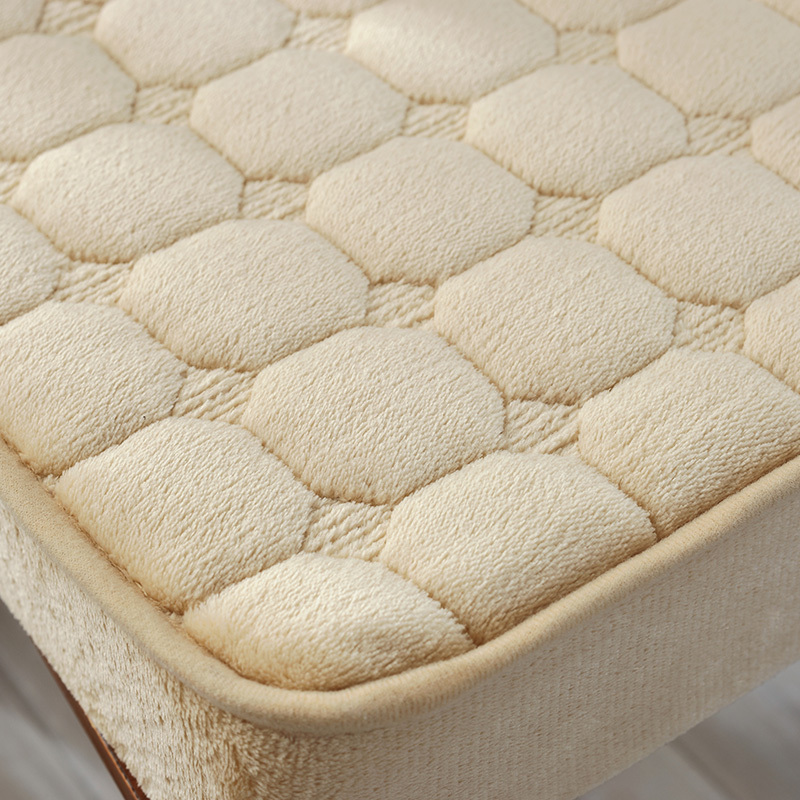 美帮汇冬季海绵加厚坐垫椅子垫保暖办公室学生增高椅垫子汽车座垫餐