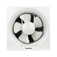 松下(Panasonic)排气扇大风量厨房卫生间排气式方型抽风扇百叶窗墙壁用仓库厂房换气扇6寸FV-15VW2