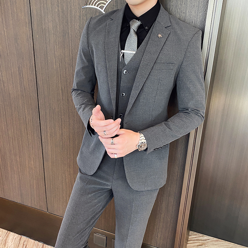 尊尚鸟 Zunshangniao 男士西服尊尚鸟秋季男士西服男大码西装男套装礼服商务正装西服修身三件套西服男秋装男装西服 套装 价格图片品牌报价 苏宁易购银豆服饰专营店