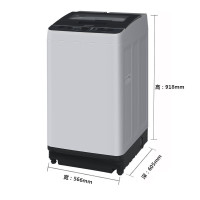 松下(Panasonic) XQB80-Q8H2F 8公斤 一键智能洗瀑布洗 全自动波轮洗衣机 新品新款 黑色玻璃盖板