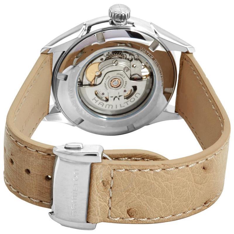 [官方正品]汉密尔顿hamilton 美国名表 爵士系列开心镂空蓝色表盘男士