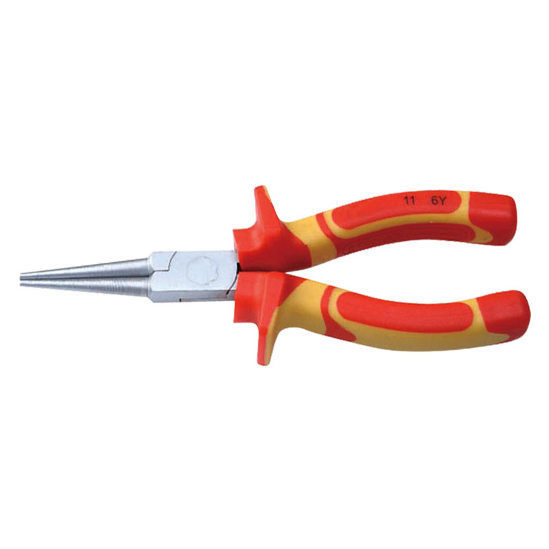 维度(WEDO)IN507-06 绝缘注塑德式圆嘴钳 铬钒钢 6寸 VDE 绝缘耐压1000V高清大图