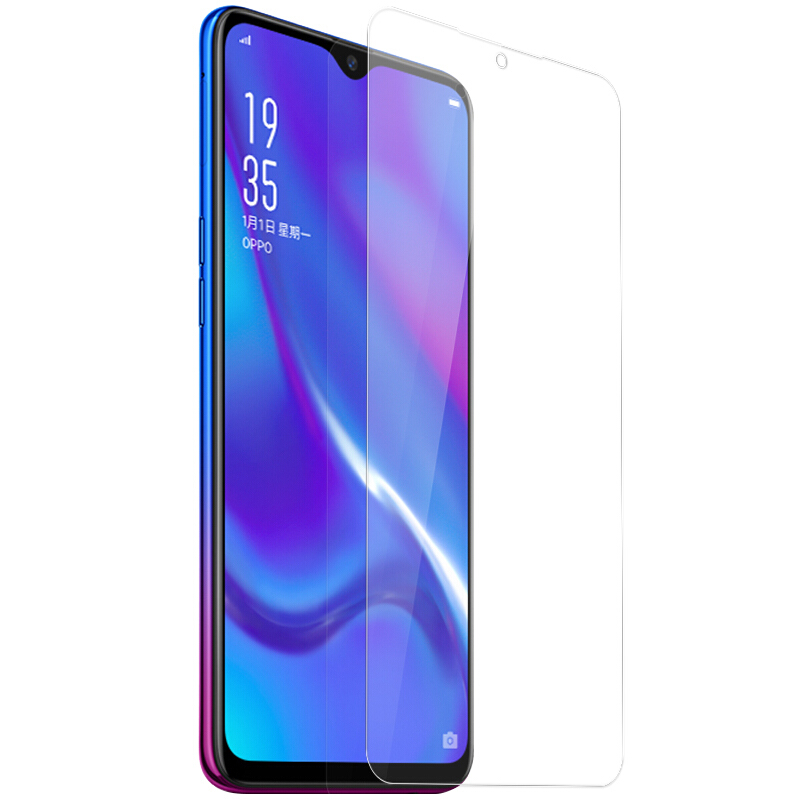 [买2送手机壳]轻万适用oppor15x钢化膜非全屏玻璃贴膜R15X高清手机钢化膜高清大图