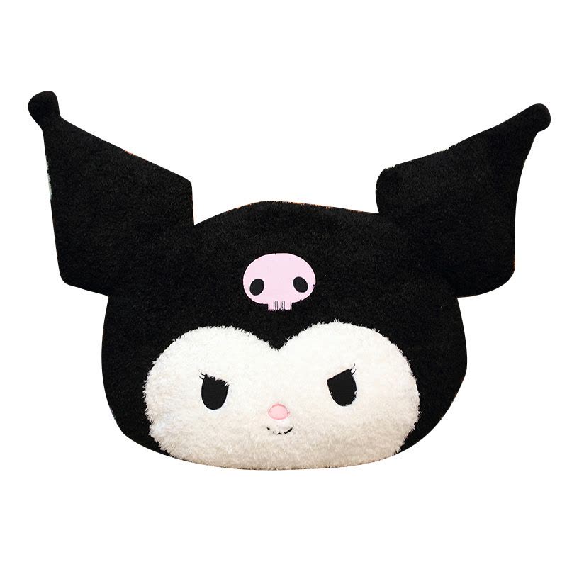库洛米抱枕小恶魔玩偶床上大靠垫三丽鸥公仔闺蜜女生睡觉生日图片
