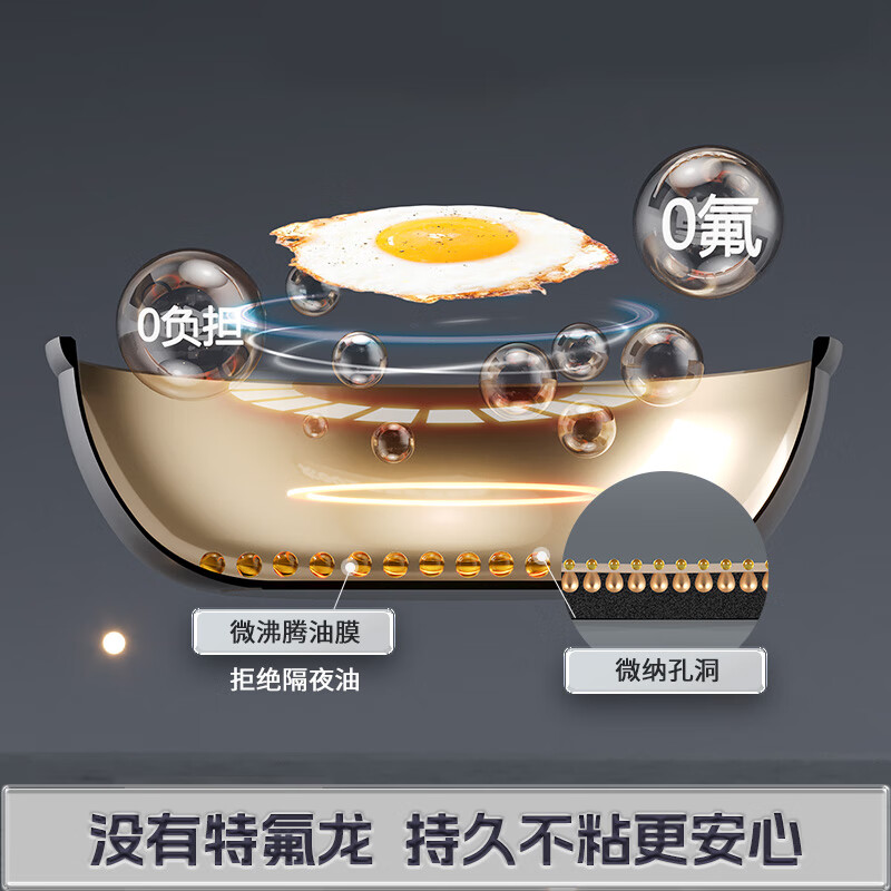 帝伯朗(TIBORANG) DBL-MDYBG02 零氟系列 摩登氧吧锅 32cm 爵士灰高清大图