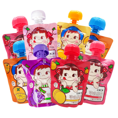 不二家 可吸果冻 香橙味 -单包*3