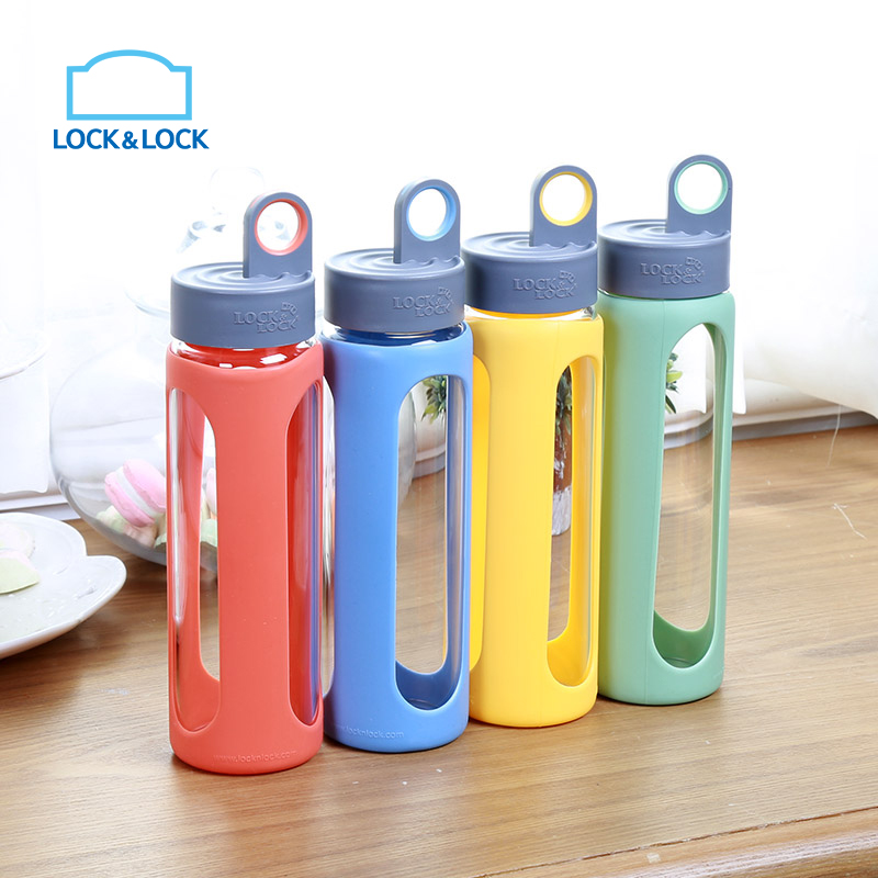 乐扣乐扣（lock&lock） 510mL 玻璃水杯 LLG933高清大图