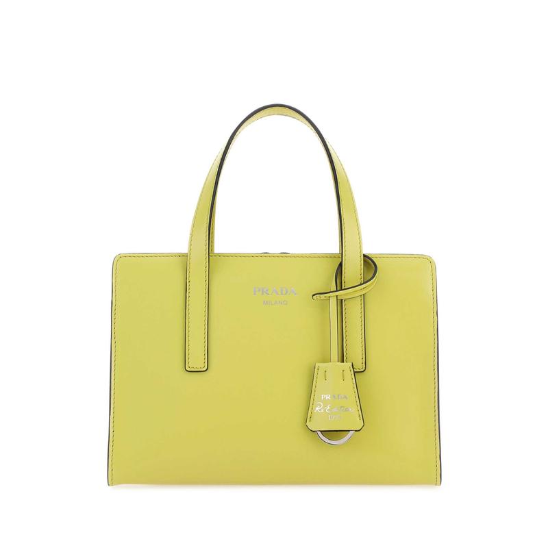 普拉达(PRADA)女士单肩包手提斜挎包翻盖设计优质牛皮休闲百搭配高清大图