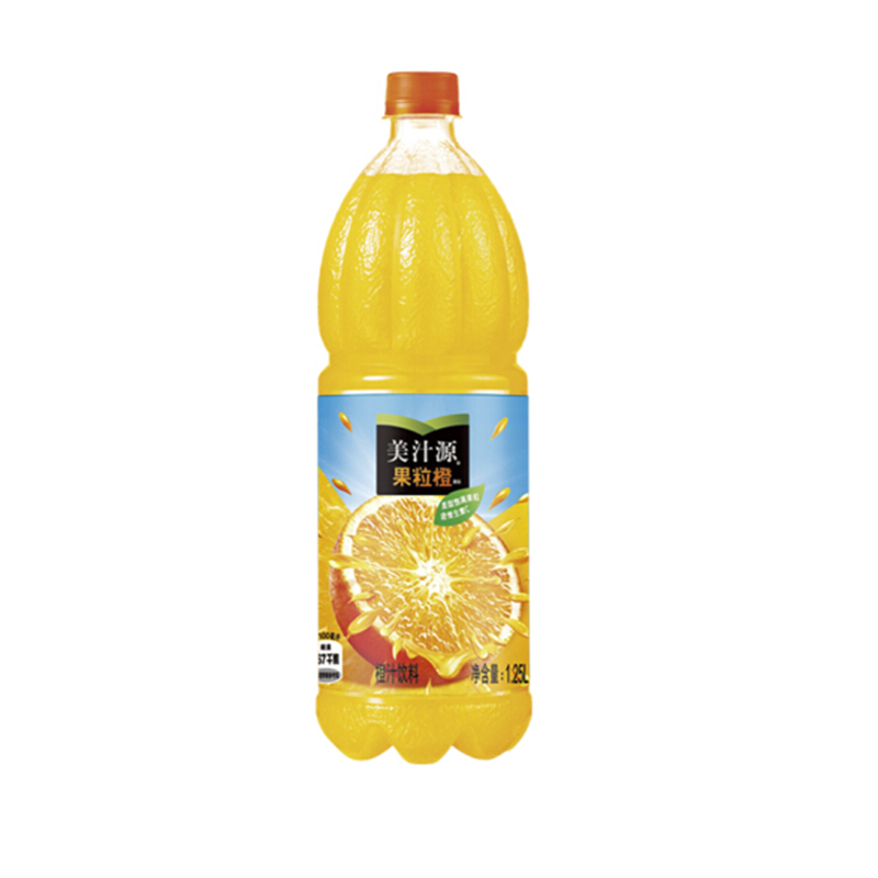 美汁源 果粒橙 果汁饮料 1.25L*12瓶 整箱装