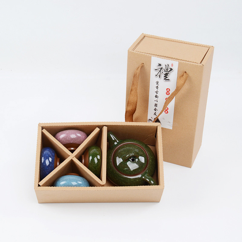 冰裂茶具赠品创意商务活动批发送客户礼品