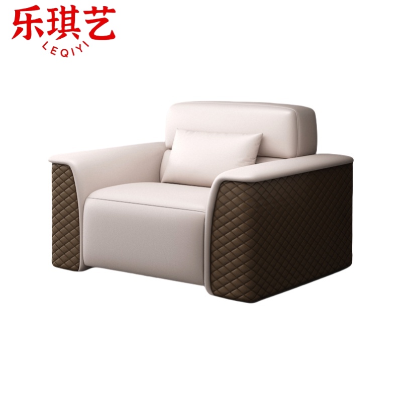乐琪艺 接待沙发 单人位 张高清大图