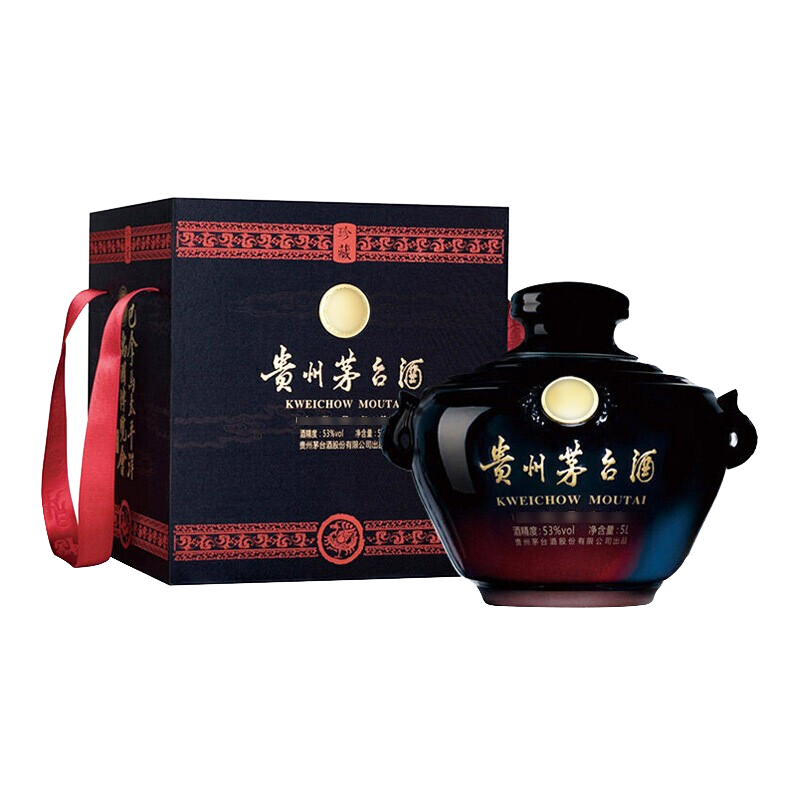 茅台 贵州茅台酒 巴拿马百年金奖封坛酒 53度 5L 酱香型白酒