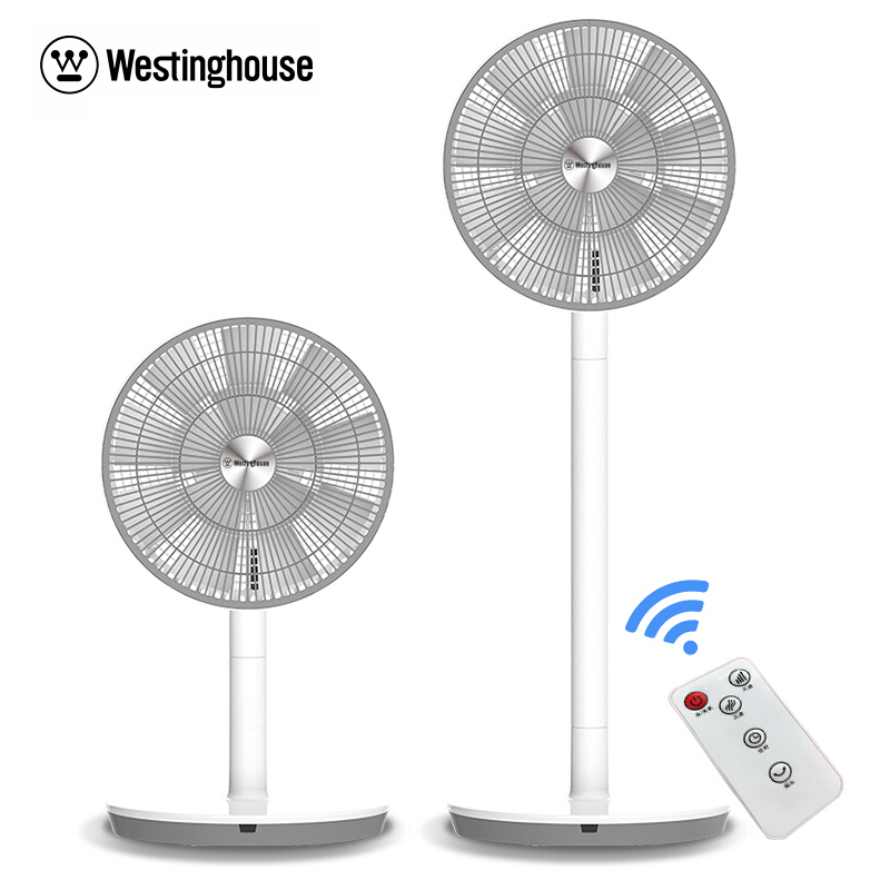 西屋(Westinghouse)直流变频落地扇XWT19 台地两用 循环扇 遥控控制 定时静音睡眠风 6档位调节