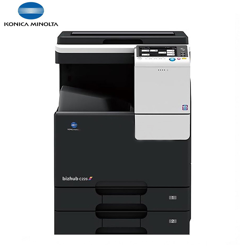 柯尼卡美能达(KONICA MINOLTA)C266彩色激光A3多功能一体机(26页/分 标配+自动输稿器+双纸盒)