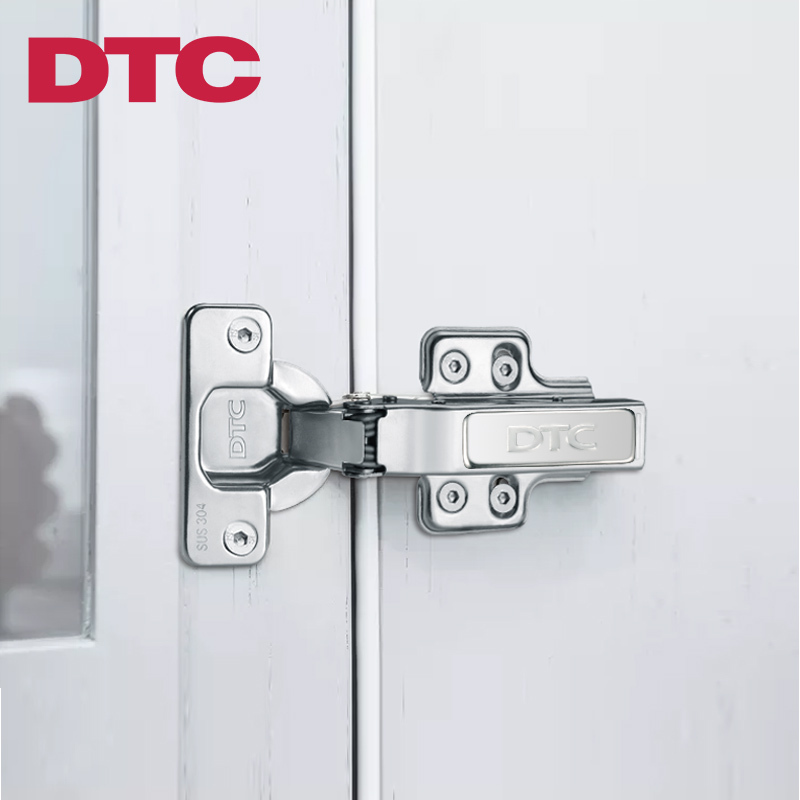 304不锈钢金属棒全盖1只袋装dtc东泰橱柜通用304不锈钢铰链衣柜阻尼