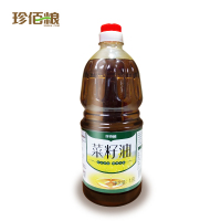 珍佰粮 菜籽油 1.8L/桶 桶装压榨菜籽油 食用油 油
