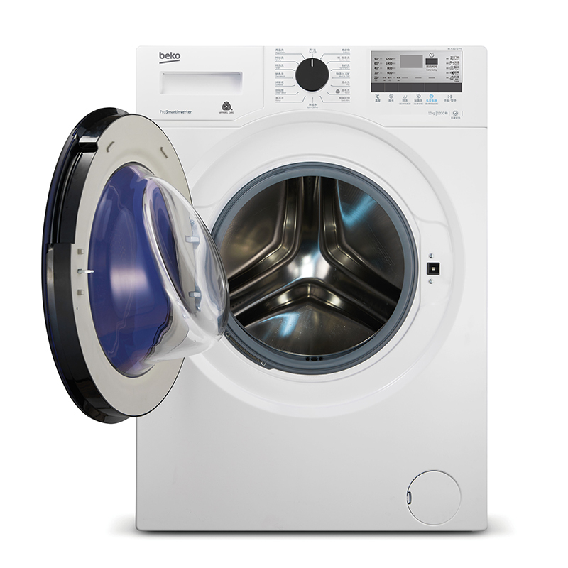 倍科(beko)WCY 10232 PTI 10公斤大容量全自动变频滚筒洗衣机(白色)