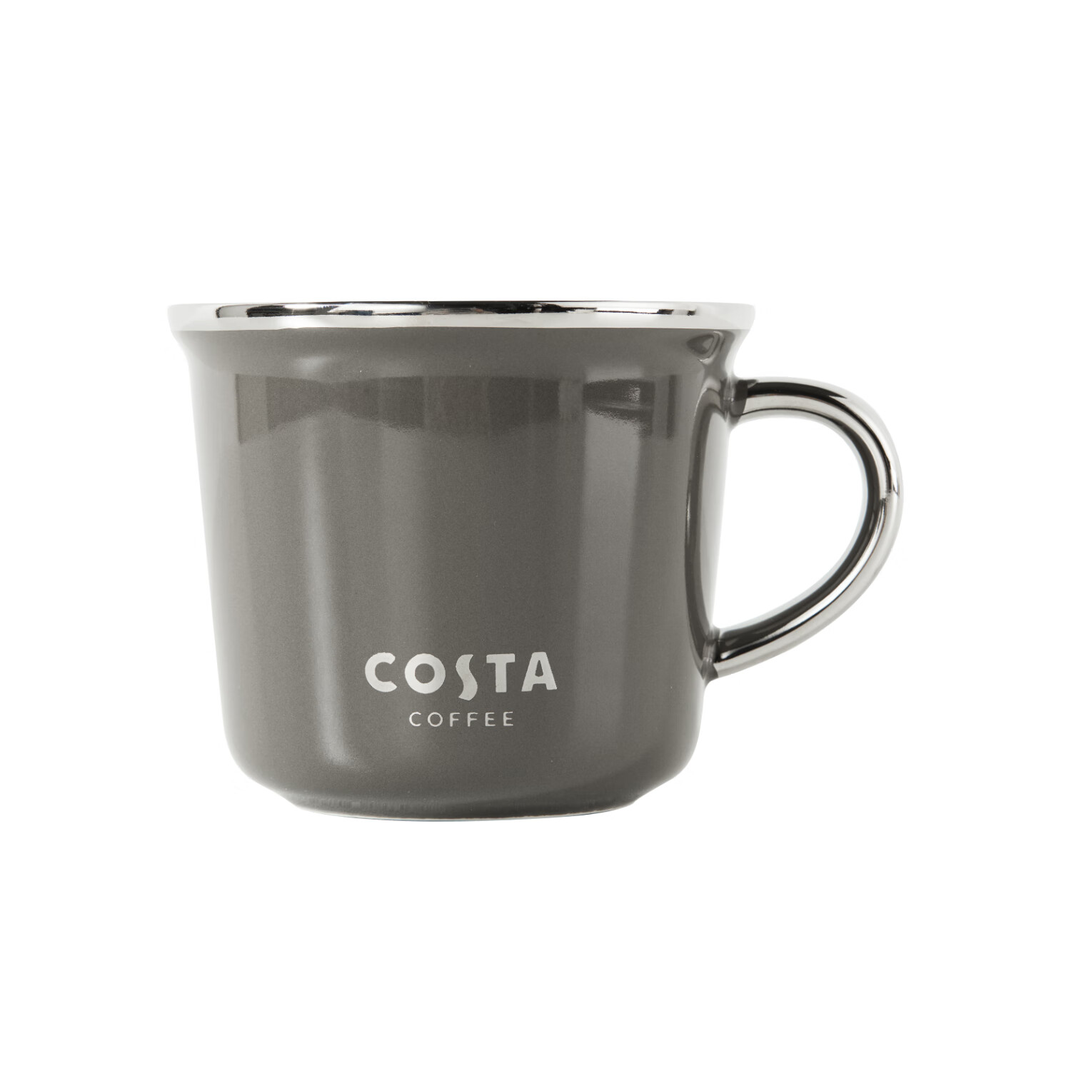 COSTA世家时尚马克杯-白/咖高清大图