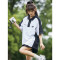 [2.5折价74元]唐狮夏季女袖子拼接撞色短袖polo衫显瘦百搭韩系休闲潮流