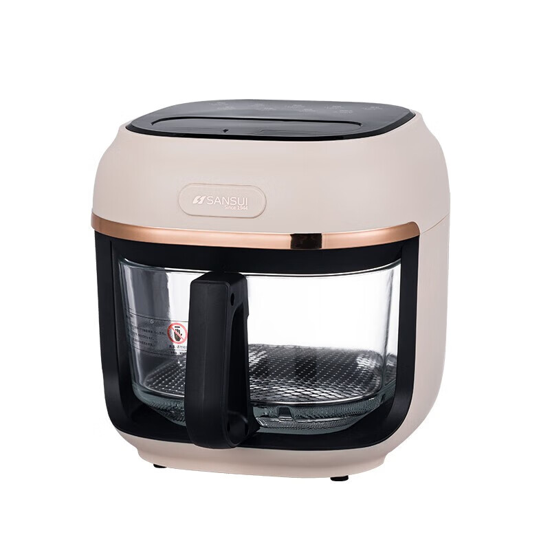 山水(SANSUI) 家用大容量可视多功能可视化空气炸锅4L SKZ-A27D