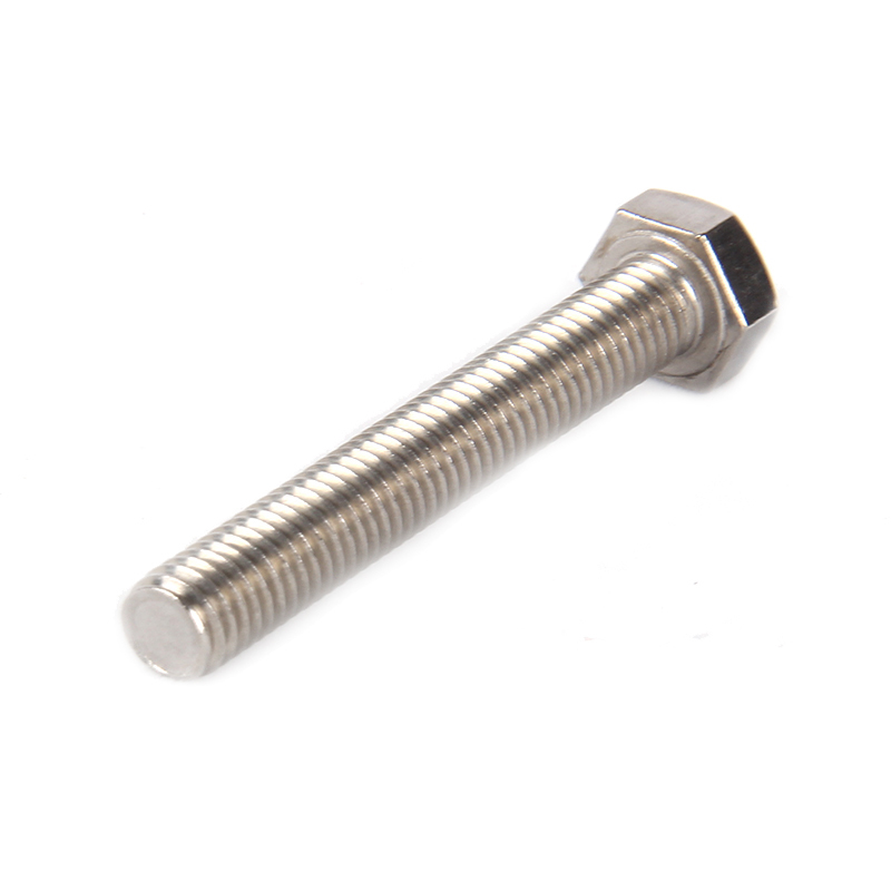 56235 304不锈钢外六角螺栓外六角螺丝六棱全牙螺丝钉 M8*40mm (20只装)装)
