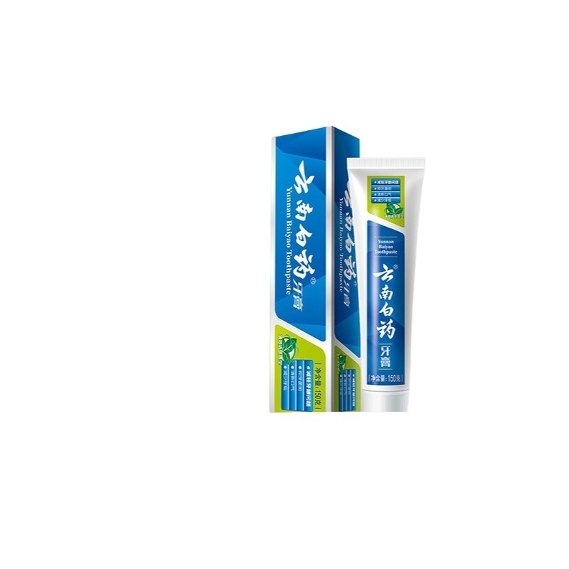 云南白药经典系列牙膏 健齿护龈改善牙龈问题 清新口气薄荷香型牙膏150g