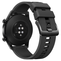 华为(HUAWEI)华为智能手表WATCH GT2 运动款 (46mm) 黑色 两周续航+户外运动手表+实时心率+蓝牙手表+NFC支付 华为GT2手表华为gt2电话手表