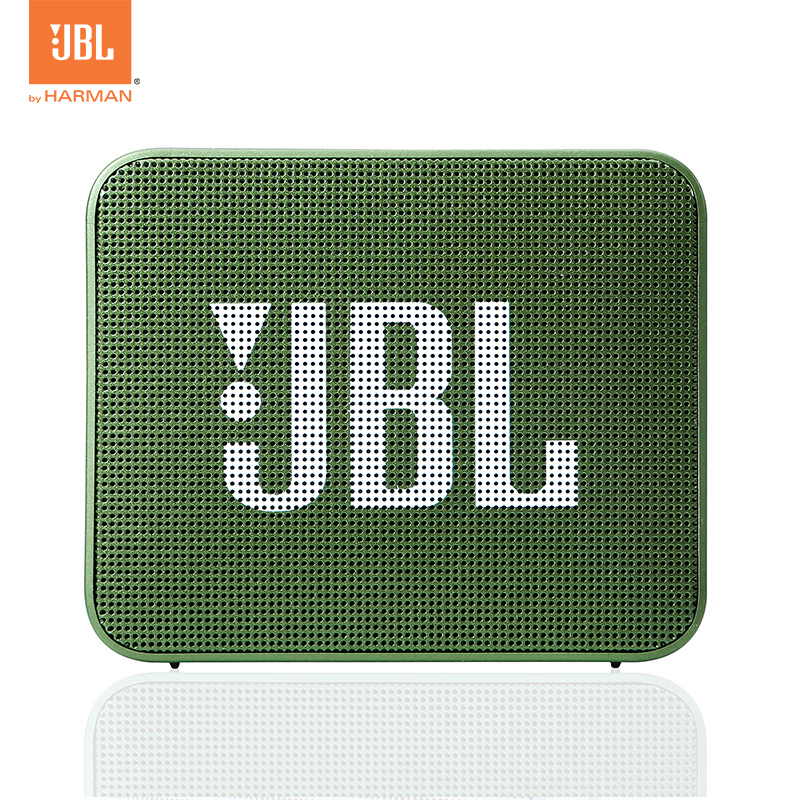 JBL GO2 音乐金砖二代 蓝牙音箱 低音炮 户外便携音响 迷你小音箱 可免提通话 深林绿