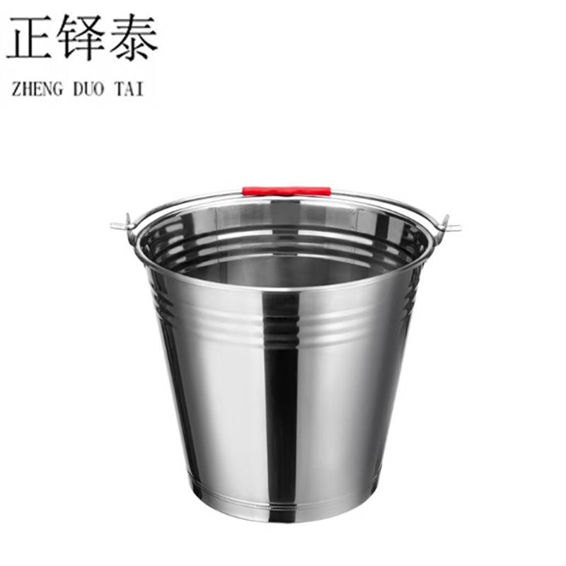 正铎泰 加厚不锈钢水桶 34cm /个高清大图