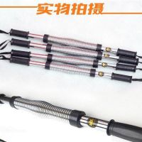 锻炼6020公斤50公斤拉力器公斤家用健身器材臂力器臂力棒公斤40|加强版电镀黑+护手 40公斤