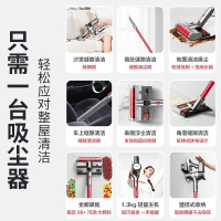 苏泊尔 (SUPOR )吸尘器吸拖一体机家用无线手持除螨拖地洗地机宠物猫毛狗毛地毯家庭车载适用VCS63X-C11