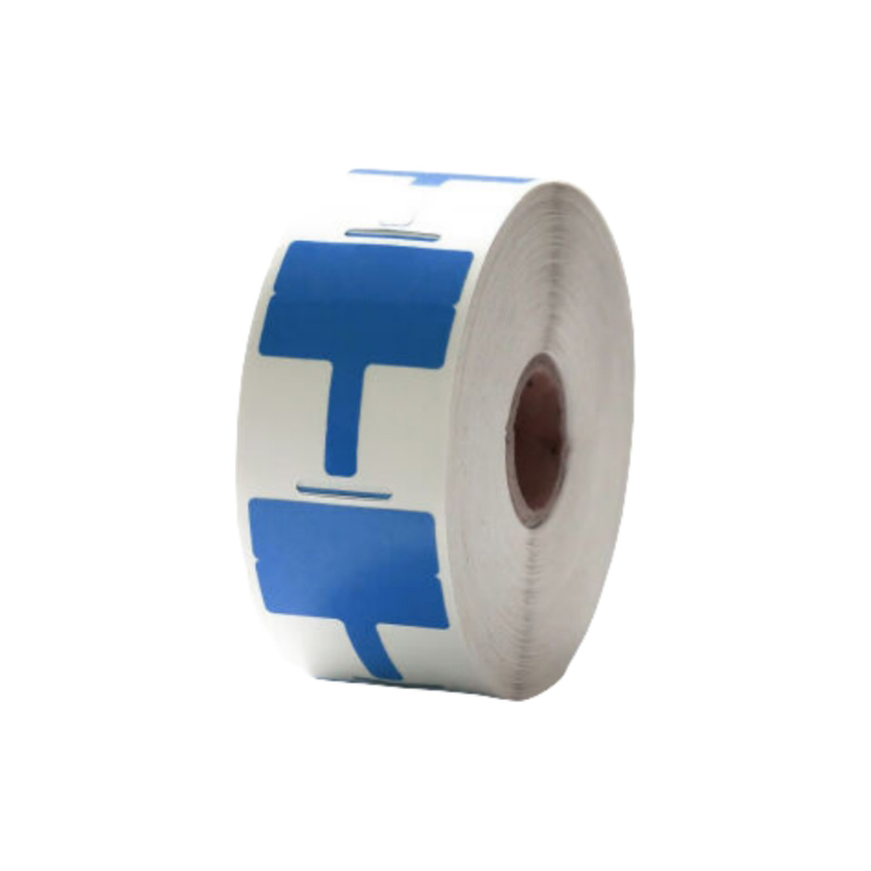 惠尔玺HRXBQ-11 PVC 33mm*24mm+30mm 500片/卷 1.00 盒/卷 标签标牌 (单位:盒)蓝色