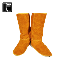 顺心捷 牛皮护脚罩 31cm 双