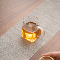 佳德美玻璃四方公道杯防烫加厚耐热分茶器家用茶海茶具配件