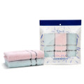 金号(KING SHORE) 绣丽毛巾系列-8 三条毛巾袋装HY1678-8