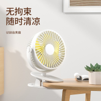 赛亿(Shinee)福奶咖小风扇小型桌面USB办公室电扇迷你学生宿舍台夹扇床头轻音车载手持壁挂便携式充电风扇