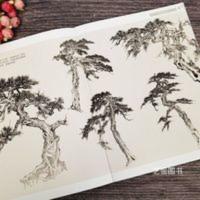 松树学一百通松树中国画基础技法丛书松树画发与创作步骤分析范画 松树学一百通松树中国画基础技法丛书松树画发与创作步骤分析范