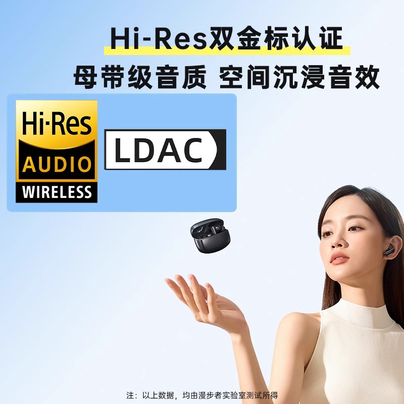 EDIFIER/漫步者LolliPro3主动降噪蓝牙5.45耳机2024年新款入耳式真无线高音质 沙滩白高清大图